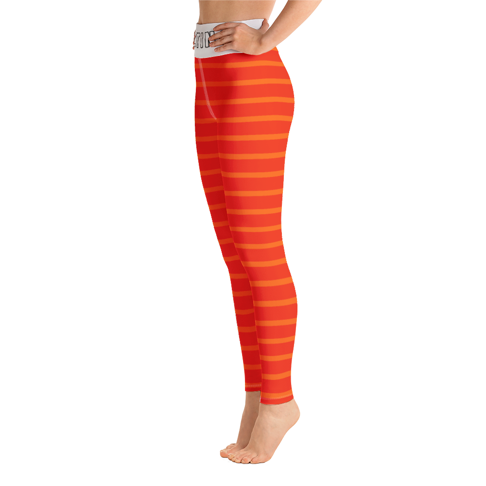 #71e6de90 - Orange Maraschino Cherry Frost - ALTINO Yoga Pants