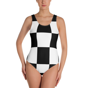 Black - #40aa0600 - Black White - ALTINO One - Piece Swimsuit - Summer Never Ends Collection - Stop Plastic Packaging - #PlasticCops - Apparel - Accessories - Clothing For Girls - Women Swimwear