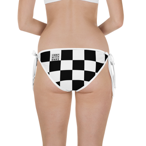 #be25c910 - Black White - ALTINO Reversible Bikini Swim Bottom