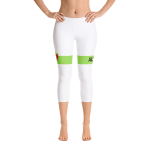 Chartreuse Green - #e1885ab0 - Green Apple - ALTINO Capri - Summer Never Ends Collection - Yoga - Stop Plastic Packaging - #PlasticCops - Apparel - Accessories - Clothing For Girls - Women Pants