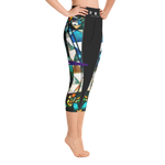 Black - #79e609a0 - ALTINO Senshi Yoga Capri - Senshi Girl Collection - Stop Plastic Packaging - #PlasticCops - Apparel - Accessories - Clothing For Girls - Women Pants