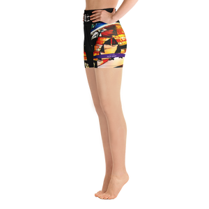 #21aab2a0 - ALTINO Senshi Yoga Shorts - Senshi Girl Collection