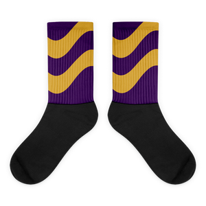 #f30c4f80 - Rum Raisin Deep Black Raspberry Swirl - ALTINO Socks - Gelato Collection