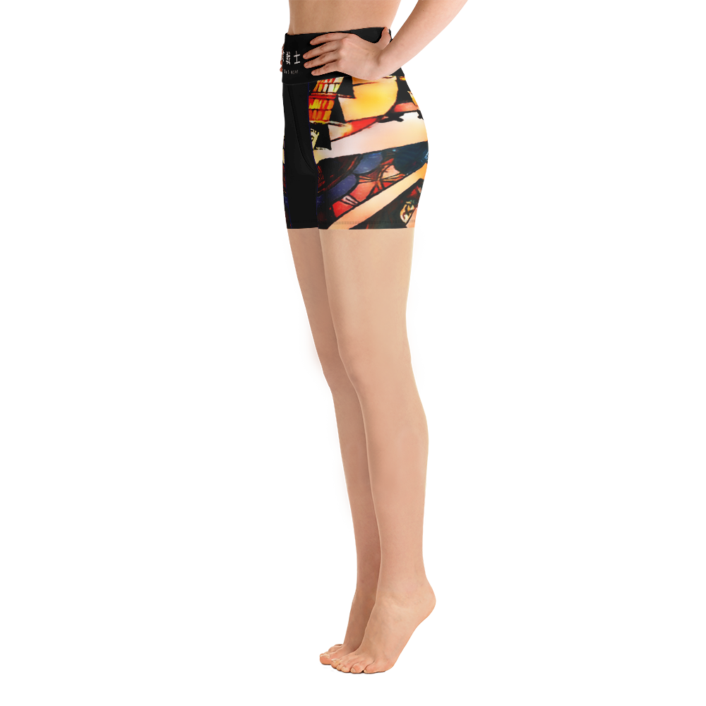 #166712a0 - ALTINO Senshi Yoga Shorts - Senshi Girl Collection