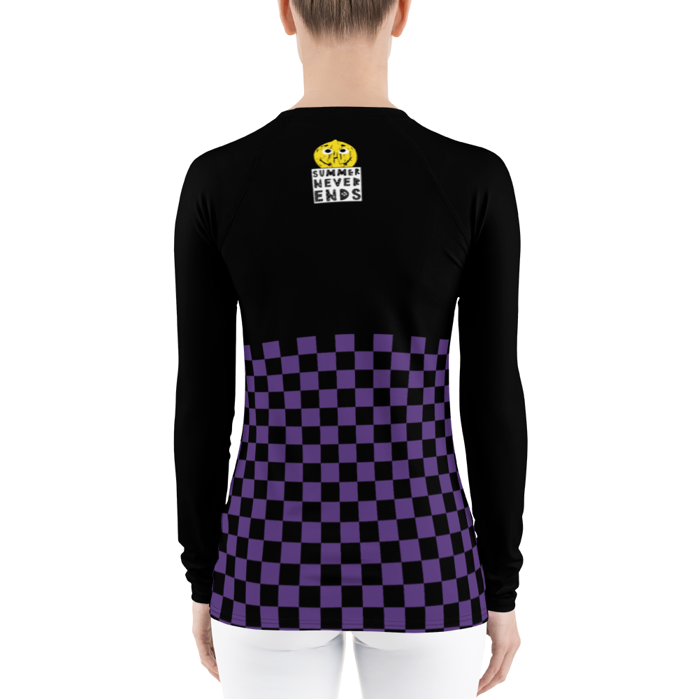 #c09b4ba0 - Grape Black - ALTINO Body Shirt - Summer Never Ends Collection