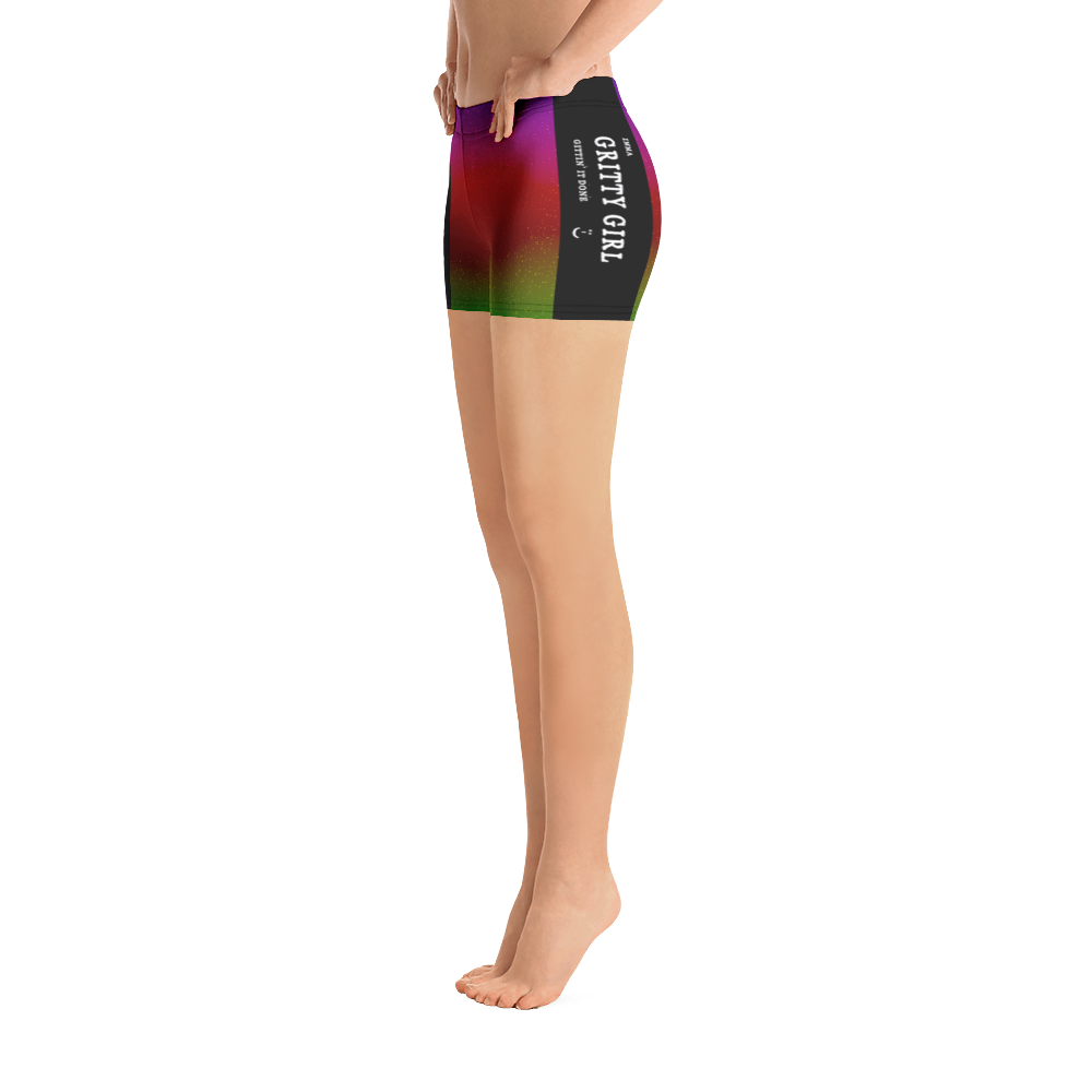 #0fe8afa0 - Gritty Girl Orb 285678 - ALTINO Sport Shorts - Gritty Girl Collection