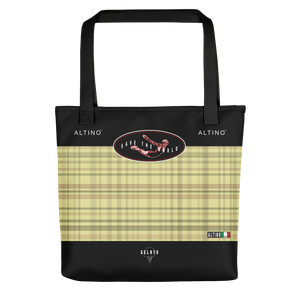 Amber - #6a7a33a0 - Lemon Plum Cherry Stracciatella - ALTINO Tote Bag - Gelato Collection - Sports - Stop Plastic Packaging - #PlasticCops - Apparel - Accessories - Clothing For Girls - Women Handbags
