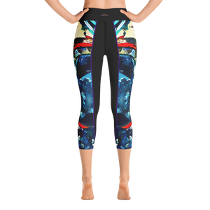 #7a8c52a0 - ALTINO Senshi Yoga Capri - Senshi Girl Collection
