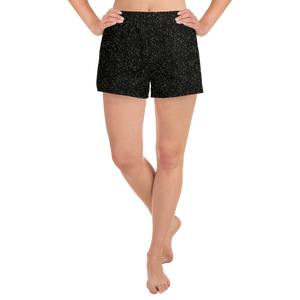 Black - #ca629700 - Black Magic Super Gold - ALTINO Athletic Shorts - Gritty Girl Collection - Stop Plastic Packaging - #PlasticCops - Apparel - Accessories - Clothing For Girls - Women