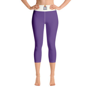 Violet - #4d973b30 - Grape - ALTINO Yoga Capri - Summer Never Ends Collection - Stop Plastic Packaging - #PlasticCops - Apparel - Accessories - Clothing For Girls - Women Pants