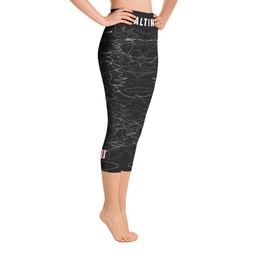 #0e5c17c0 - ALTINO Yoga Capri - Team GIRL Player - Noir Collection