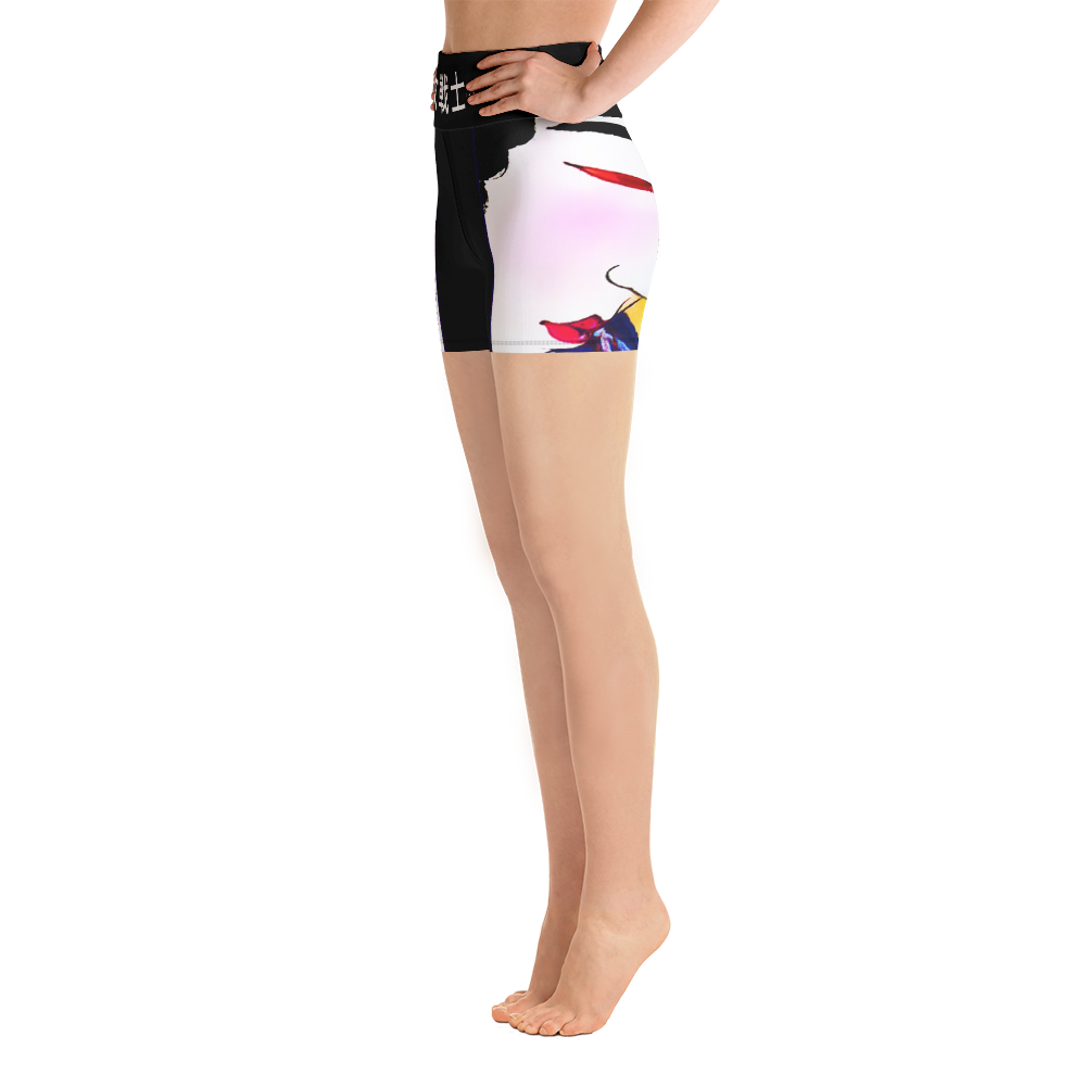 #b5e482a0 - ALTINO Senshi Yoga Shorts - Senshi Girl Collection