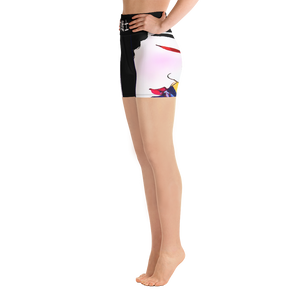 #b5e482a0 - ALTINO Senshi Yoga Shorts - Senshi Girl Collection