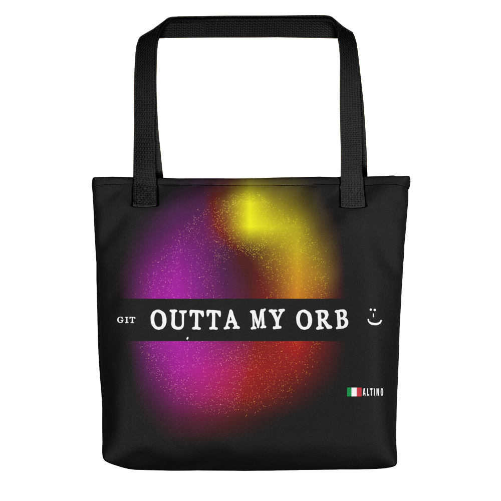 Black - #37cdc6a0 - Gritty Girl Orb 515604 - ALTINO Tote Bag - Gritty Girl Collection - Sports - Stop Plastic Packaging - #PlasticCops - Apparel - Accessories - Clothing For Girls - Women Handbags