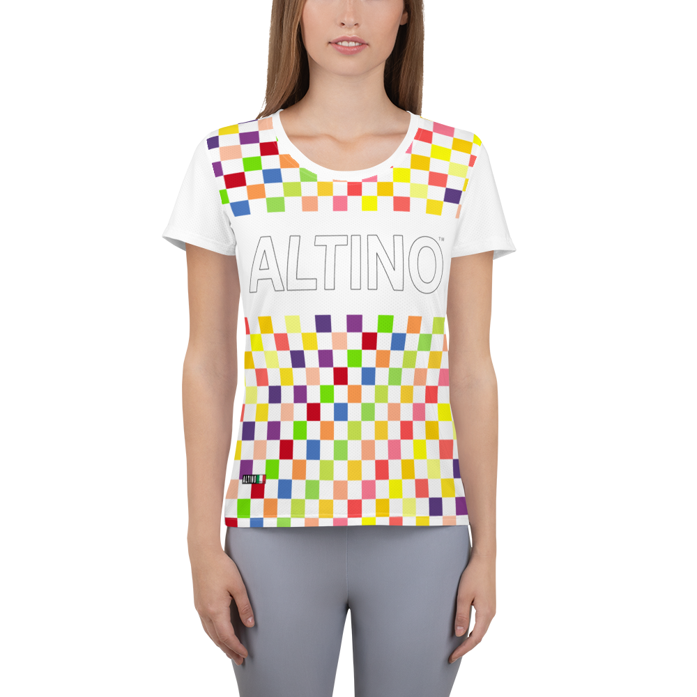 #65df71b0 - Fruit White - ALTINO Mesh Shirts - Summer Never Ends Collection