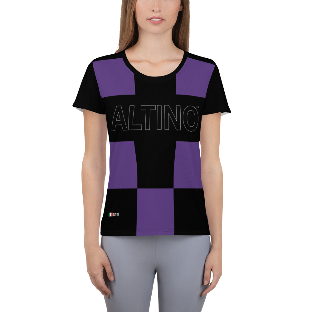 #6f2b96a0 - Grape Black - ALTINO Mesh Shirts - Summer Never Ends Collection