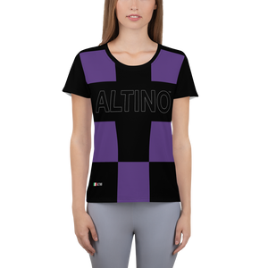 #6f2b96a0 - Grape Black - ALTINO Mesh Shirts - Summer Never Ends Collection