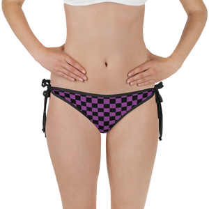 #183f9b00 - Grape Black - ALTINO Reversible Bikini Swim Bottom