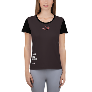 Black - #f73b8b80 - Black Chocolate Unicorn Magic Dust - ALTINO Ultimate Yummy Mesh Shirt - Stop Plastic Packaging - #PlasticCops - Apparel - Accessories - Clothing For Girls - Women Tops