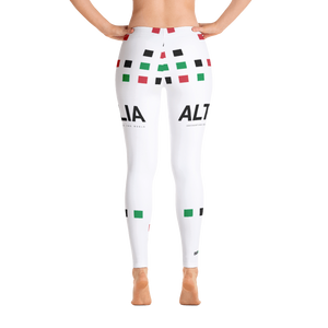 #b4c9cdb0 - Viva Italia Art Commission Number 16 - ALTINO Leggings