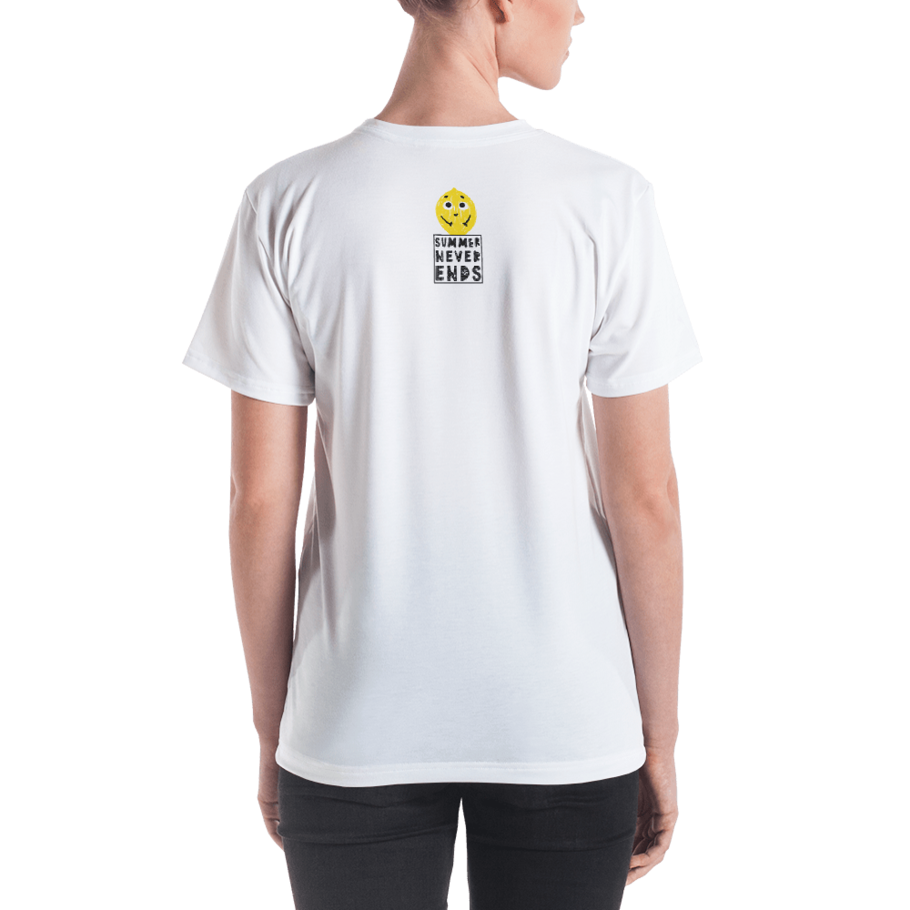 #2e804920 - Black White - ALTINO Crew Neck T - Shirt - Summer Never Ends Collection