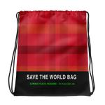 #3cf4b5a0 - Red Raspberry Mango Sorbet - ALTINO Draw String Bag - Gelato Collection