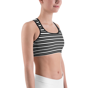 #000ed480 - ALTINO Sports Bra - Noir Collection