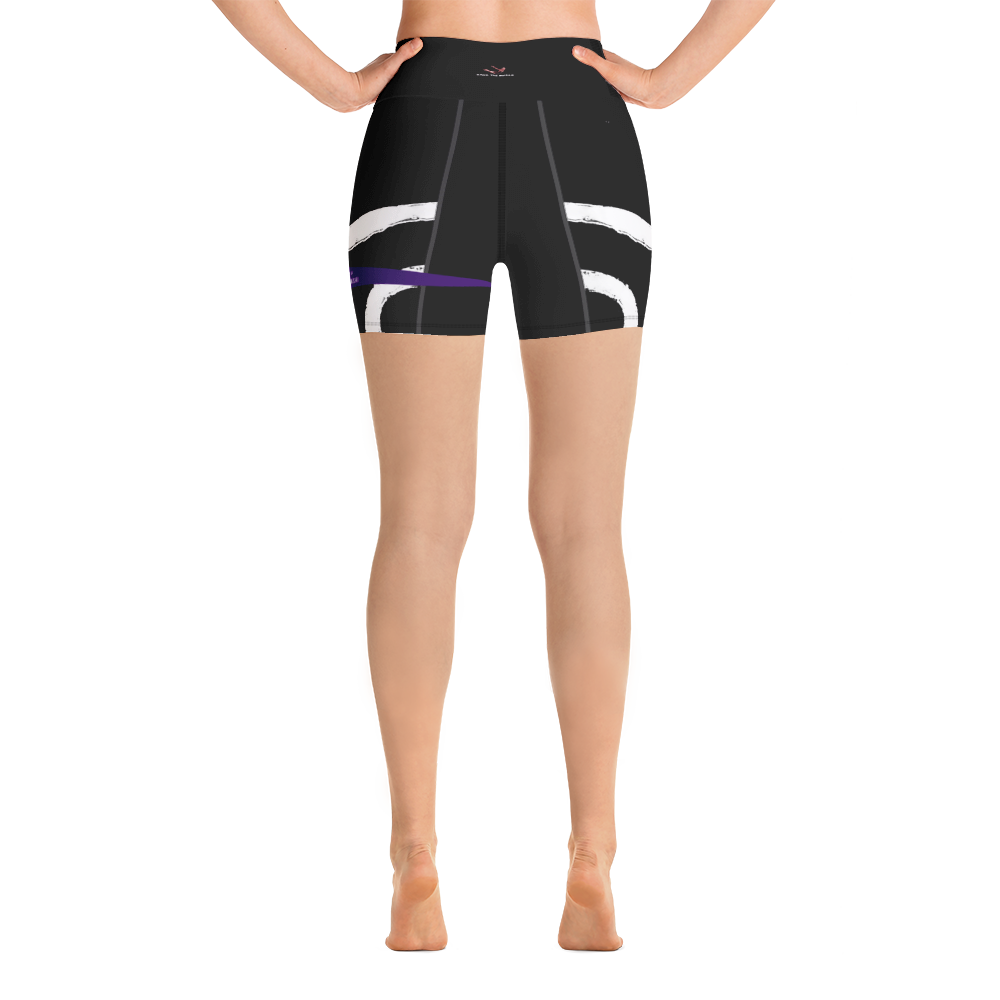#ff0e8ba0 - ALTINO Senshi Yoga Shorts - Senshi Girl Collection