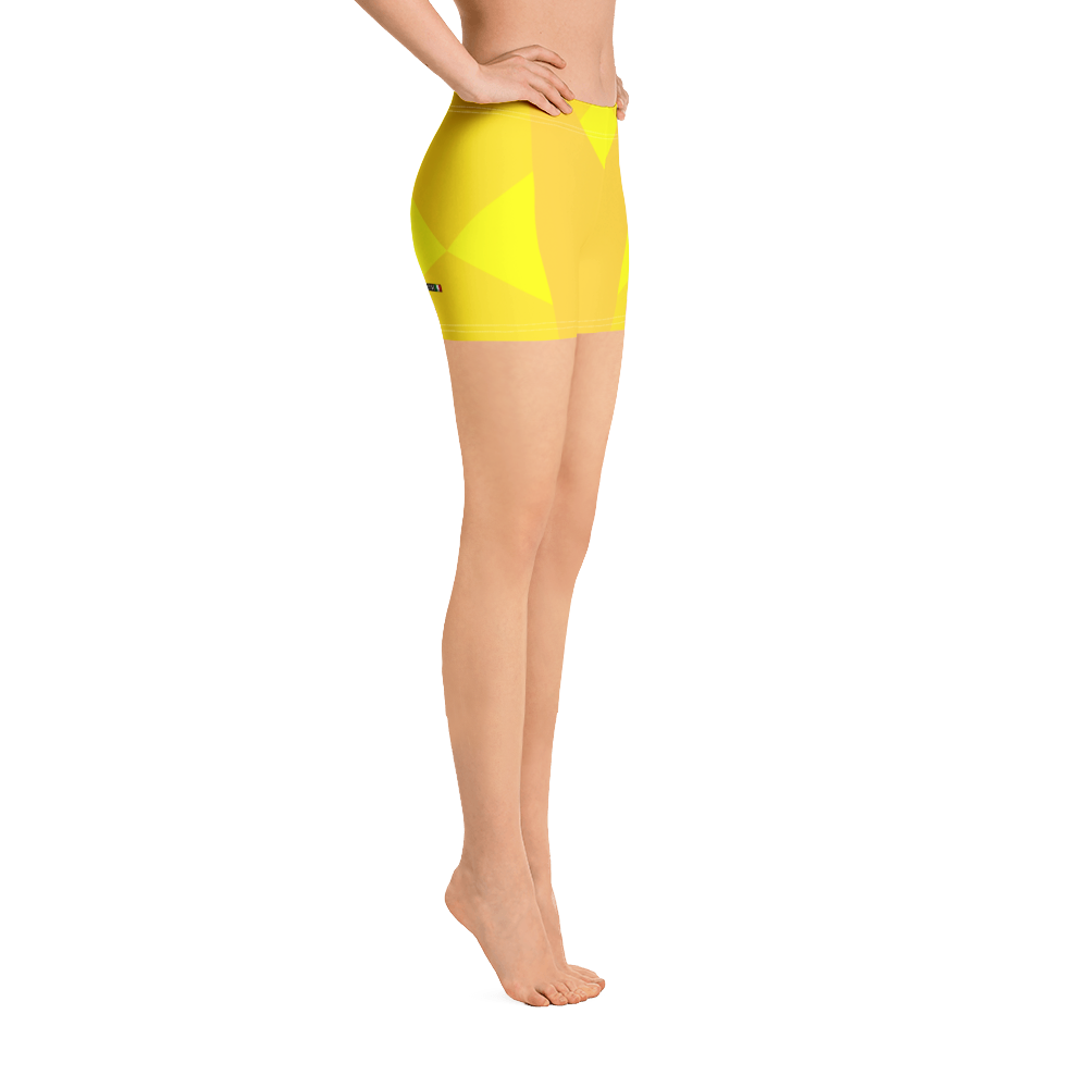 Amber - #582c03b0 - Bananna Lemon Pineapple - ALTINO Sport Shorts - Summer Never Ends Collection - Stop Plastic Packaging - #PlasticCops - Apparel - Accessories - Clothing For Girls - Women Pants