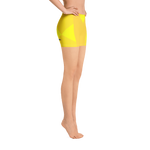 Amber - #582c03b0 - Bananna Lemon Pineapple - ALTINO Sport Shorts - Summer Never Ends Collection - Stop Plastic Packaging - #PlasticCops - Apparel - Accessories - Clothing For Girls - Women Pants
