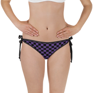 #2e236f00 - Grape Black - ALTINO Reversible Bikini Swim Bottom