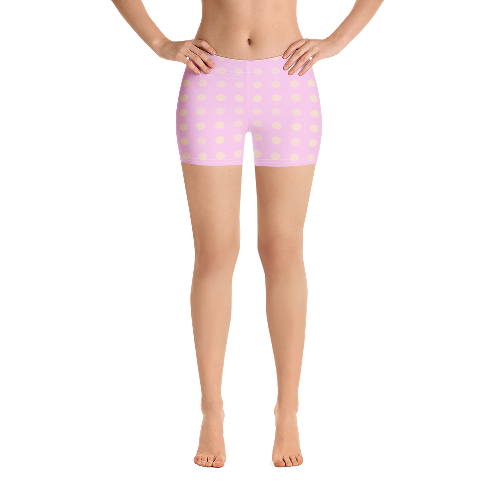 Fuchsia - #1dcd4490 - Bubble Gum White Chocolate Swirl - ALTINO Performance Shorts - Stop Plastic Packaging - #PlasticCops - Apparel - Accessories - Clothing For Girls - Women Pants