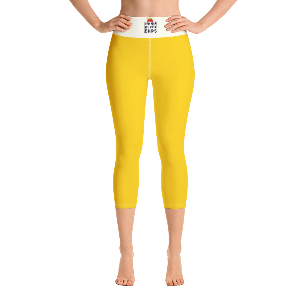 Amber - #b8643830 - Mango - ALTINO Yoga Capri - Summer Never Ends Collection - Stop Plastic Packaging - #PlasticCops - Apparel - Accessories - Clothing For Girls - Women Pants