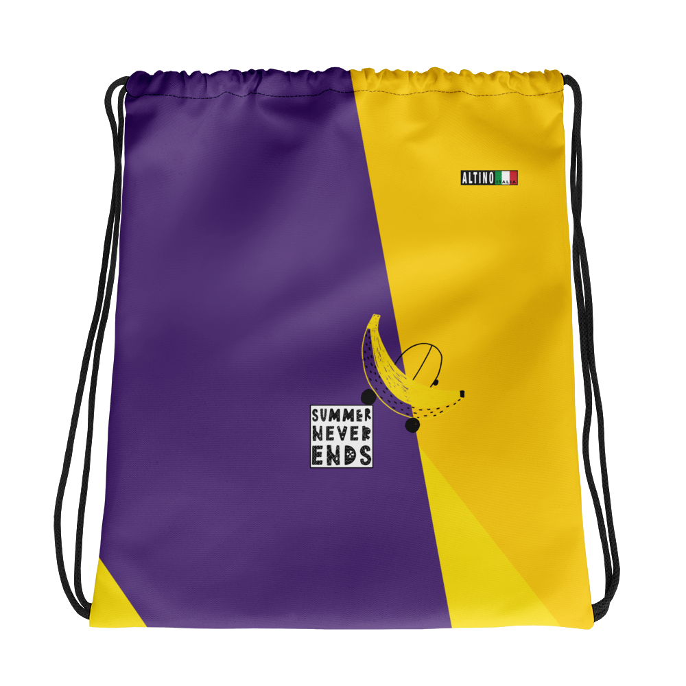 Amber - #55b99fa0 - Grape Mango Pineapple - ALTINO Draw String Bag - Sports - Stop Plastic Packaging - #PlasticCops - Apparel - Accessories - Clothing For Girls - Women Handbags