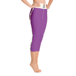 Magenta - #2483df30 - Grape - ALTINO Yoga Capri - Summer Never Ends Collection - Stop Plastic Packaging - #PlasticCops - Apparel - Accessories - Clothing For Girls - Women Pants