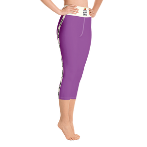 Magenta - #2483df30 - Grape - ALTINO Yoga Capri - Summer Never Ends Collection - Stop Plastic Packaging - #PlasticCops - Apparel - Accessories - Clothing For Girls - Women Pants