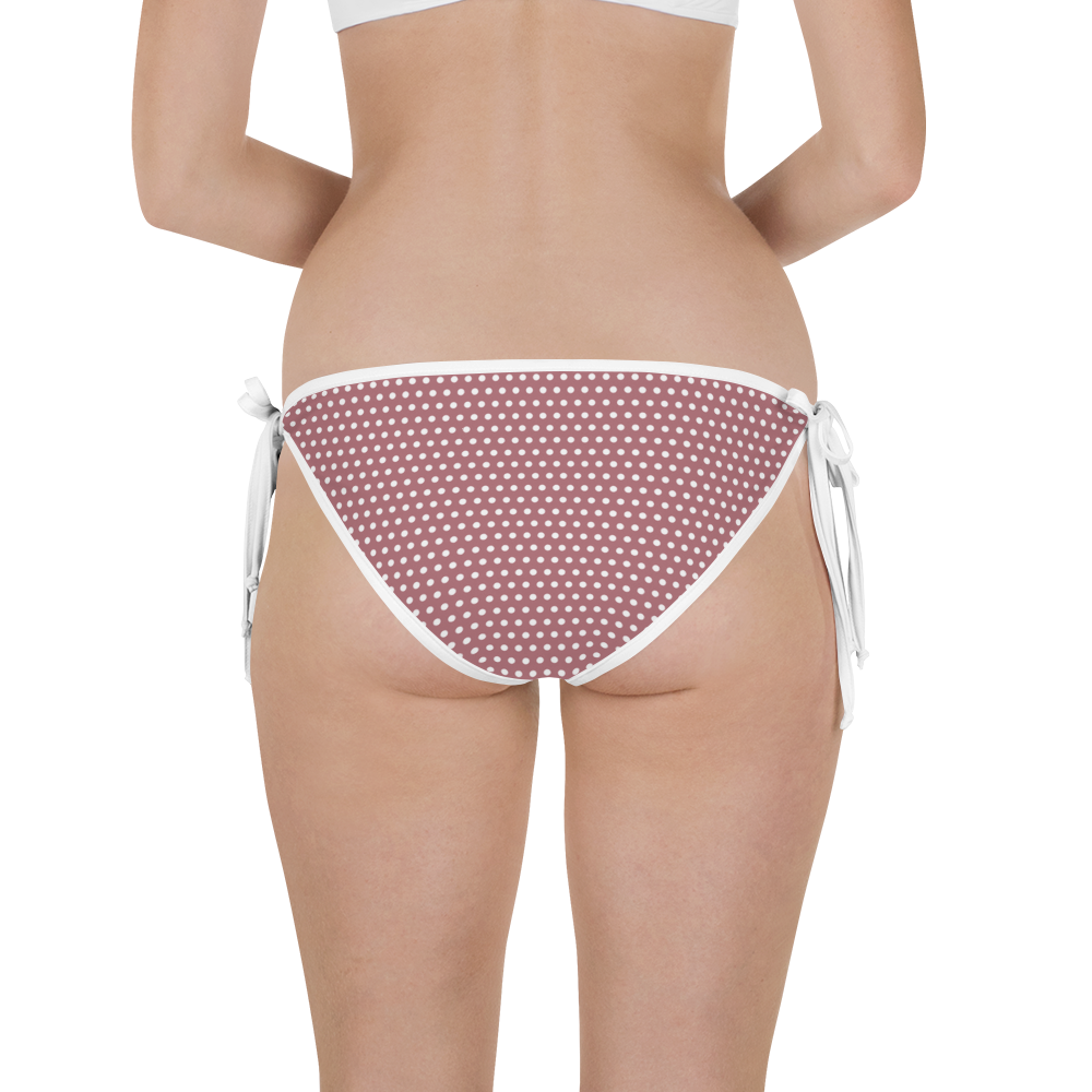 #81074c00 - Coconut And Cherry - ALTINO Reversible Bikini Swim Bottom