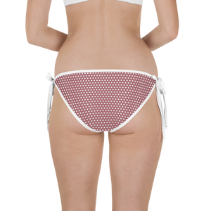 #81074c00 - Coconut And Cherry - ALTINO Reversible Bikini Swim Bottom