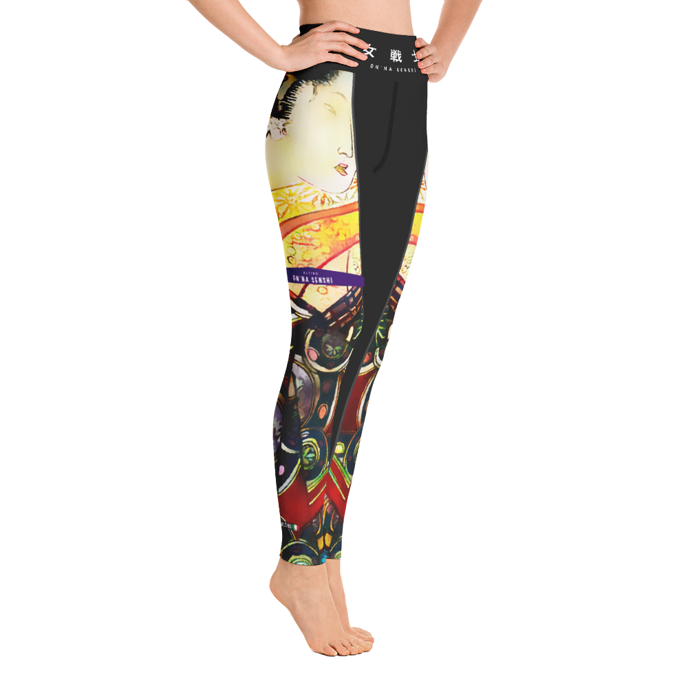 Black - #001cb5a0 - ALTINO Senshi Yoga Pants - Senshi Girl Collection - Stop Plastic Packaging - #PlasticCops - Apparel - Accessories - Clothing For Girls - Women