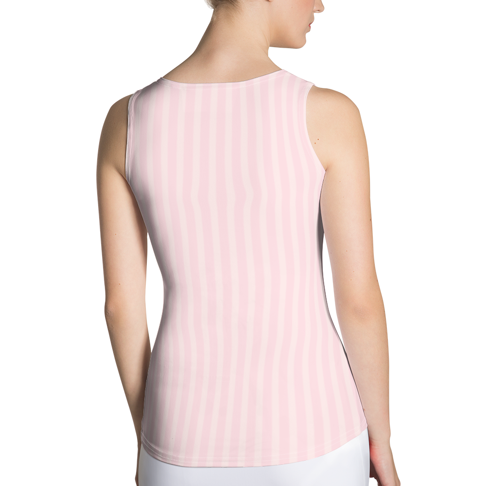 #24fbdd90 - Cherry Cherry Dream Whisper - ALTINO Fitted Tank Top - Gelato Collection