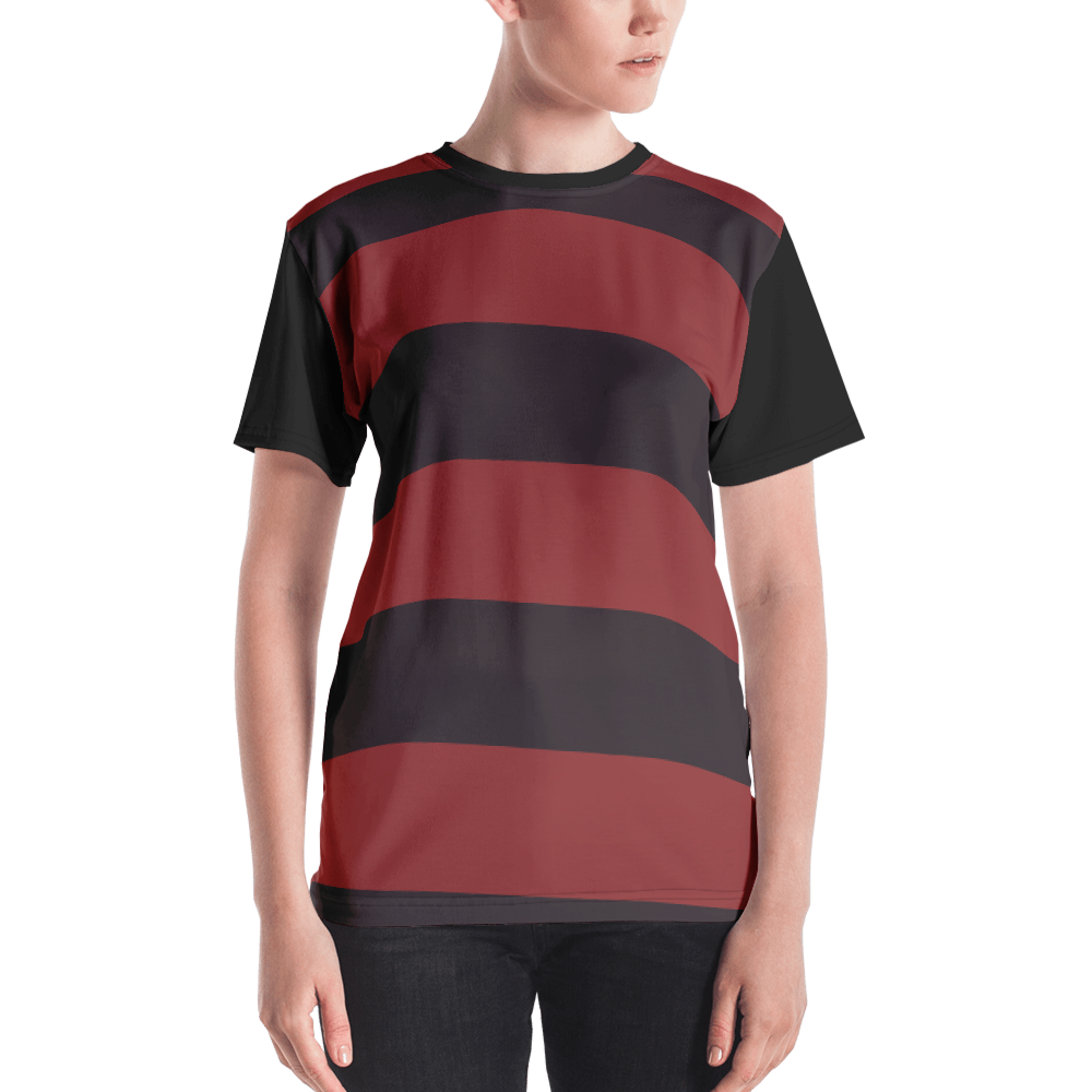 #2c728800 - Plum Cherry Black Chocolate Sorbet - ALTINO Crew Neck T - Shirt