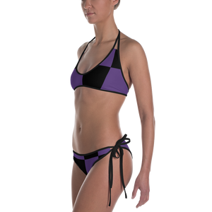 Violet - #c58d9d00 - Grape Black - ALTINO Reversible Bikini - Summer Never Ends Collection - Stop Plastic Packaging - #PlasticCops - Apparel - Accessories - Clothing For Girls - Women Swimwear