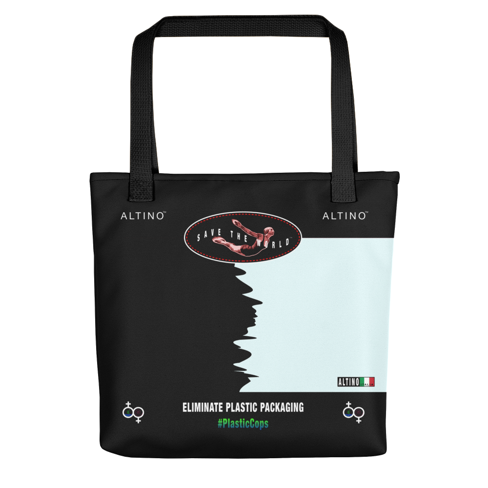 Black - #05861da0 - Ocean Black - ALTINO Tote Bag - Earth Collection - Sports - Stop Plastic Packaging - #PlasticCops - Apparel - Accessories - Clothing For Girls - Women Handbags