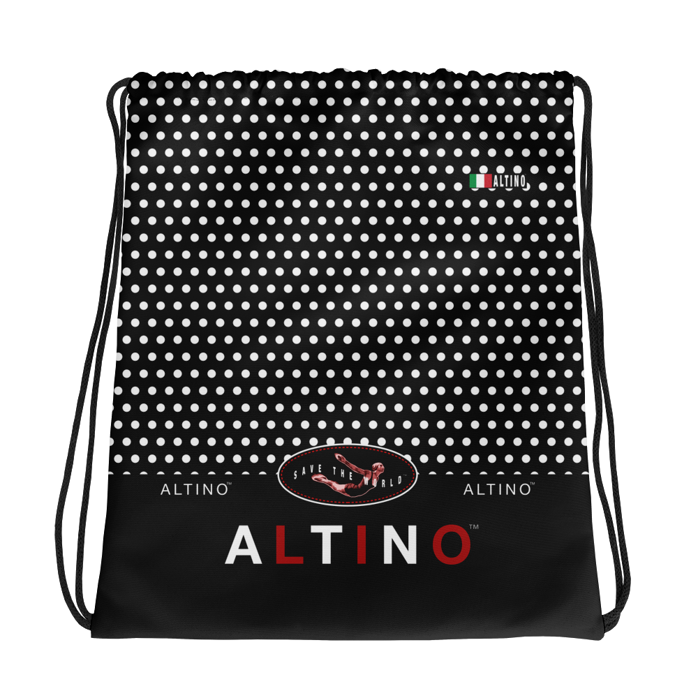 Black - #d14dd4a0 - ALTINO Draw String Bag - Noir Collection - Sports - Stop Plastic Packaging - #PlasticCops - Apparel - Accessories - Clothing For Girls - Women Handbags