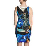 #e25eb500 - ALTINO Senshi Fitted Dress - Senshi Girl Collection