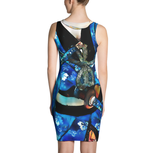 #e25eb500 - ALTINO Senshi Fitted Dress - Senshi Girl Collection