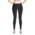 #d5c9bfa0 - Cherry Apricot Swirl - ALTINO Yummy Yoga Pants - Gelato Collection