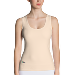 Orange - #6898c890 - Hazelnut Surprise - ALTINO Fitted Tank Top - Gelato Collection - Stop Plastic Packaging - #PlasticCops - Apparel - Accessories - Clothing For Girls - Women Tops