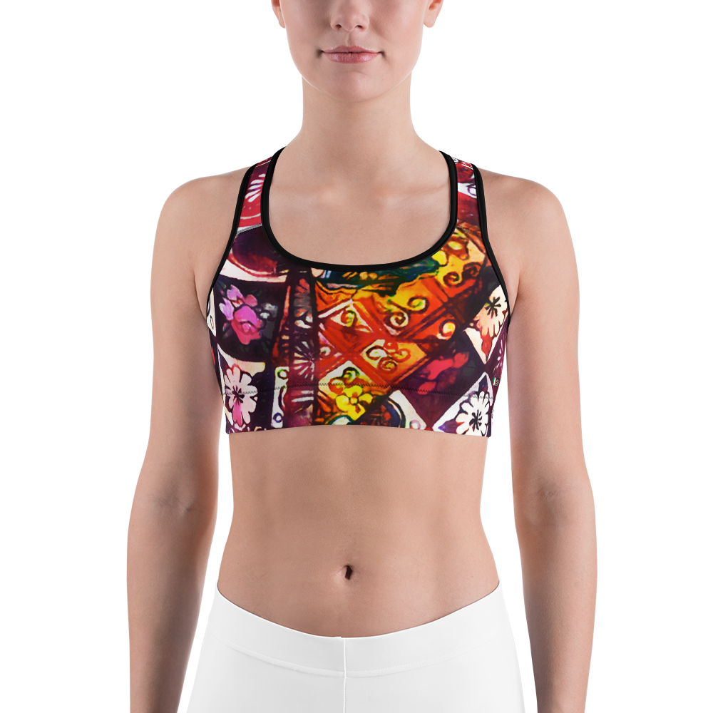 Black - #3fd61880 - ALTINO Senshi Sports Bra - Senshi Girl Collection - Stop Plastic Packaging - #PlasticCops - Apparel - Accessories - Clothing For Girls -