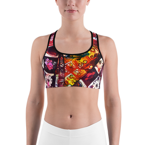 Black - #3fd61880 - ALTINO Senshi Sports Bra - Senshi Girl Collection - Stop Plastic Packaging - #PlasticCops - Apparel - Accessories - Clothing For Girls -